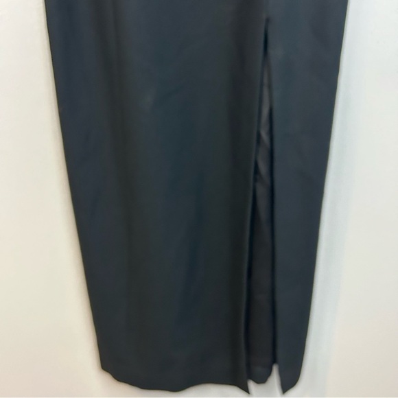 Laundry by Shelli Segal Black Sheath Formal Dress with  Rosette Open Back Size 4 - Picture 11 of 11